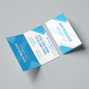 Folded Business Cards