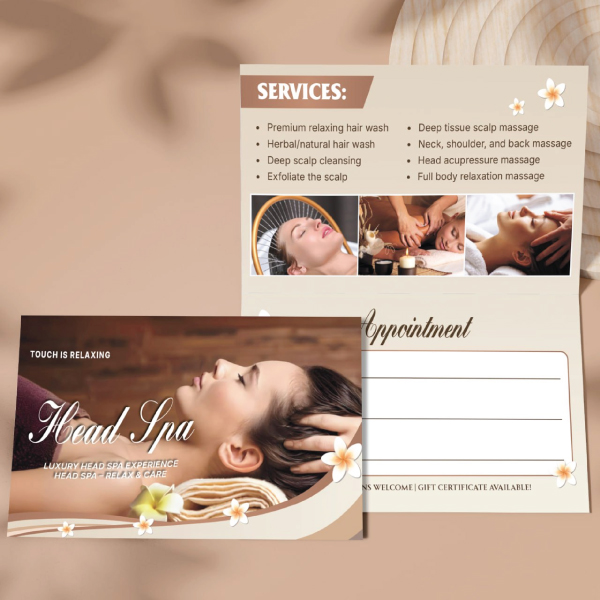 Folded Business Cards