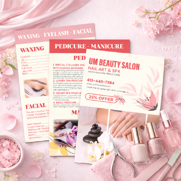 Staggered Cut Flyers