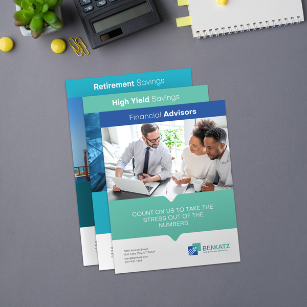 Staggered Cut Flyers